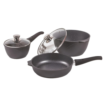 Набор посуды литой алюм. №1 с МЕЧТА Гранит., 001701