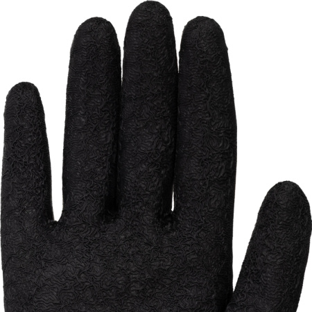 Перчатки защитные TOPFORT п/э с текстурир. латексным покр. красные р.10(XL)