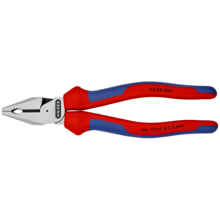 Плоскогубцы комбинированные усиленные L-200 мм KNIPEX KN-0202200