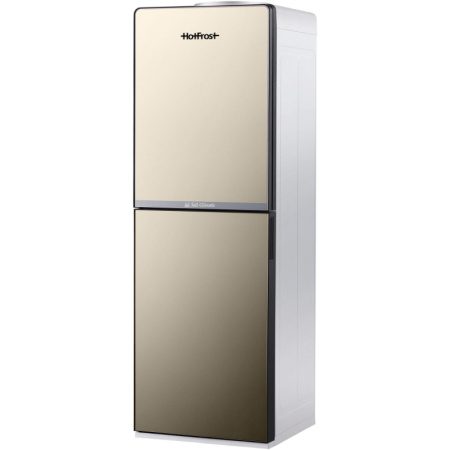 Кулер для воды HotFrost V250CE, 420Вт, бак холод. 0.6л,горяч. 0.8л,(золото)