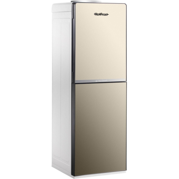 Кулер для воды HotFrost V250CE, 420Вт, бак холод. 0.6л,горяч. 0.8л,(золото)