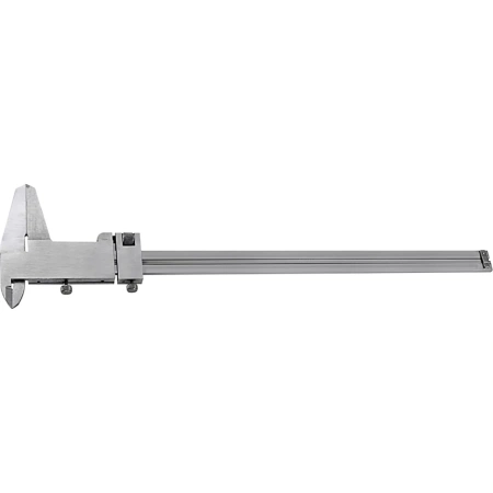 Штангенциркуль 250 мм, цена деления 0,02 мм, металлический, с глубиномером