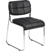 Стул BN_TQ_Стул Echair-803 VP к/з черный,без подл., хром