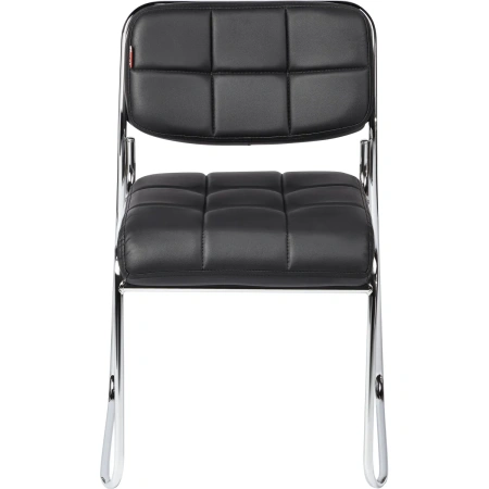 Стул BN_TQ_Стул Echair-803 VP к/з черный,без подл., хром