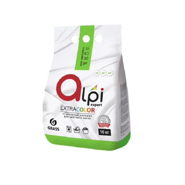 Порошок стиральный д/цвет белья Grass/Alpi Expert ExtraColor,10кг