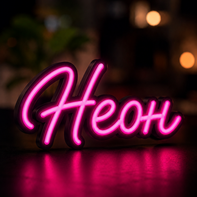 Обложка редактора «Neon Sign Generator»