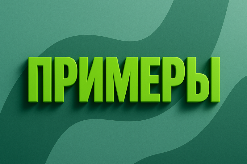 Примеры