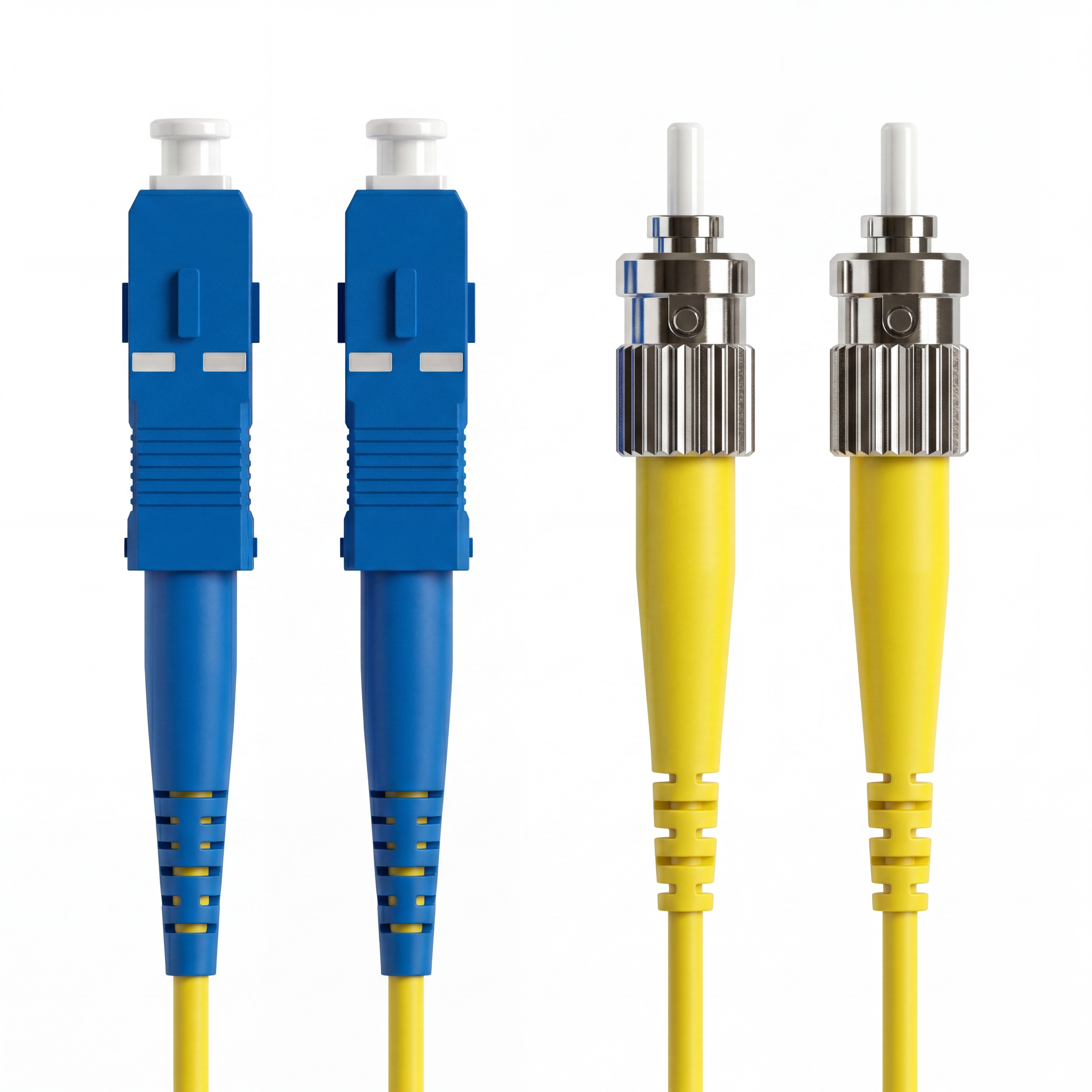 Hyperline FC-D2-9-SC/UR-ST/UR-H-10M-LSZH-YL Патч-корд волоконно-оптический (шнур) SM 9/125 (OS2), SC-ST, UPC, duplex, 2.0 мм, LSZH, 10 м