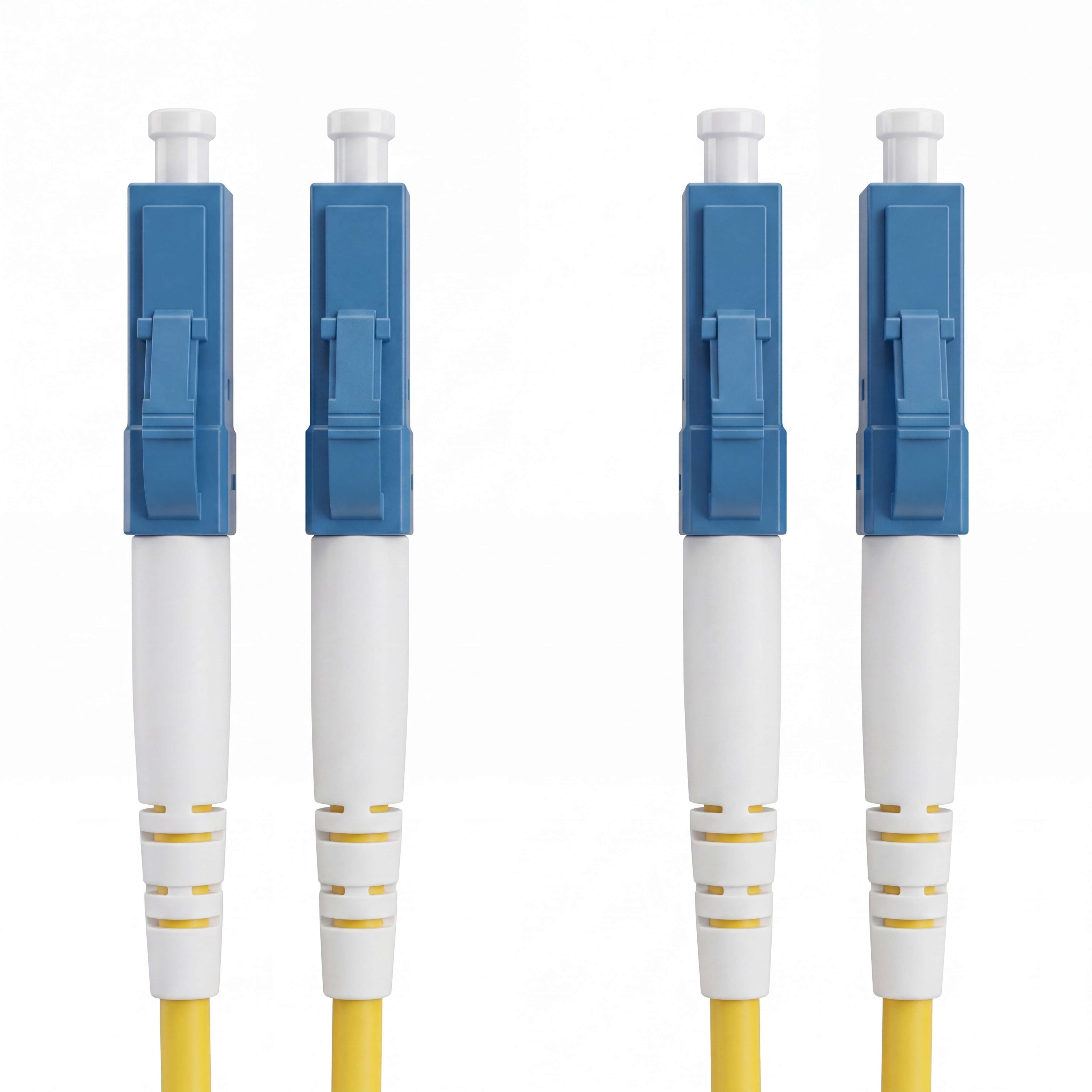 Hyperline FC-D2-9-LC/UR-LC/UR-H-1.5M-LSZH-YL Патч-корд волоконно-оптический (шнур) SM 9/125 (OS2), LC-LC, UPC, duplex, 2.0 мм, LSZH, 1.5 м