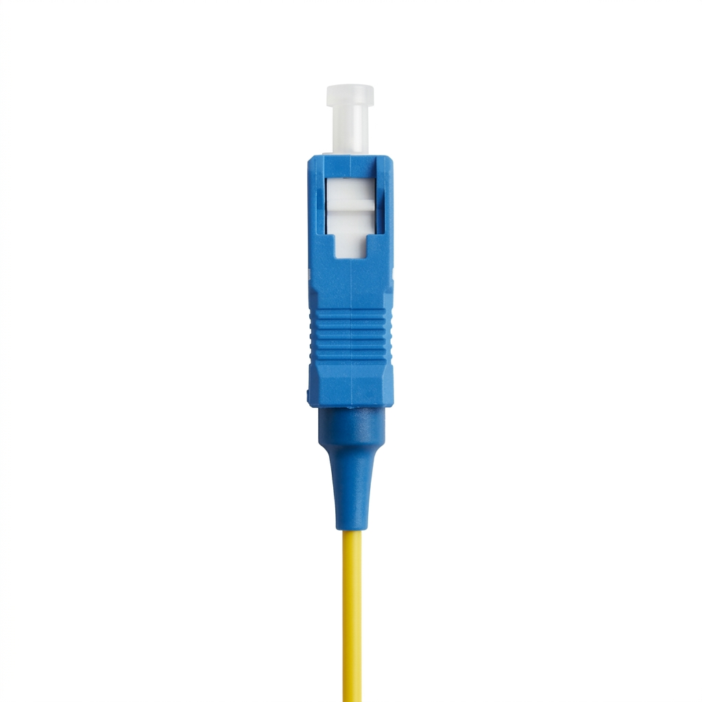 Hyperline FPT-B9-9-SC/AR-1M-LSZH-YL Пигтейл волоконно-оптический SM 9/125 (OS2), SC/APC, 1 м, LSZH
