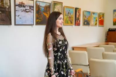 Открытие выставки в библиотеке