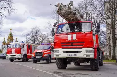 Показательные выступления ПСО в Каскаде