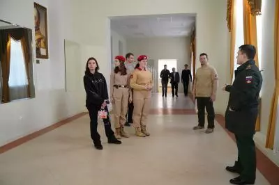 Встреча с Юнармией в институте ЖДВ и ВОСО