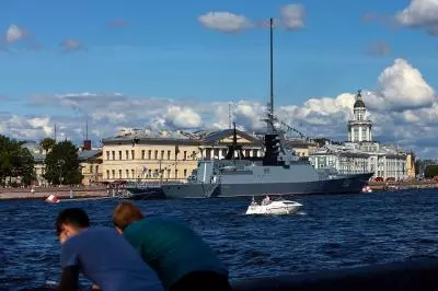 День ВМФ. После парада