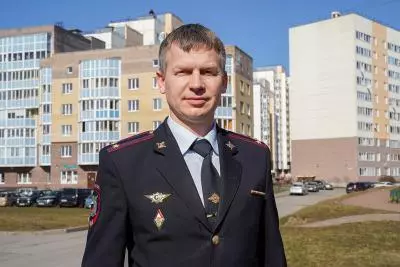 Подполковник полиции В.Н.Москаленко