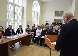 Совещание с работниками Пожарно-спасательного отряда имени князя А.Д. Львова