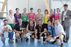 Соревнование по бадминтону 2012