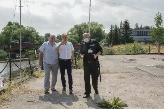 Инспекция выхода к берегу Финского залива