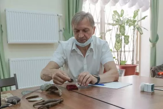 Встреча Михаила Барышникова с поисковым отрядом «Наше время»