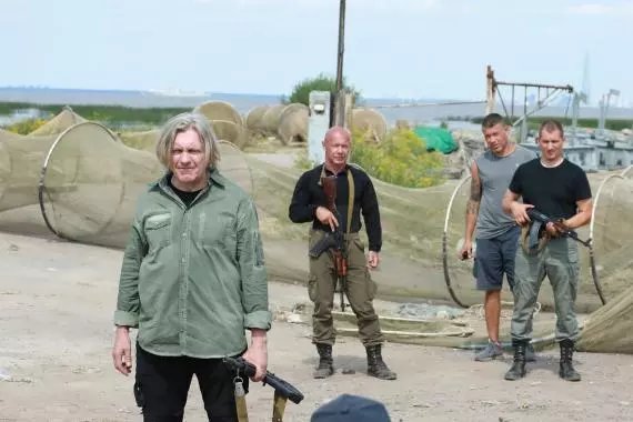 Съёмки т.с. "Морские дьяволы" в Стрельне