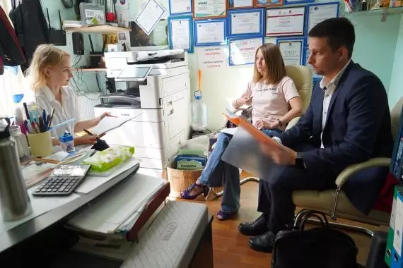 Встреча с подрядчиком по дню Стрельны