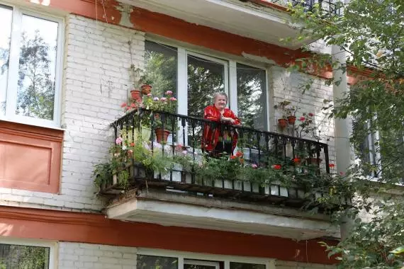 Балконы на Попова