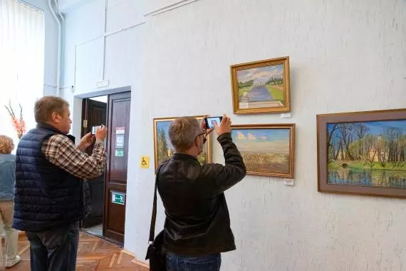 Открытие выставки Сергея Сергеева
