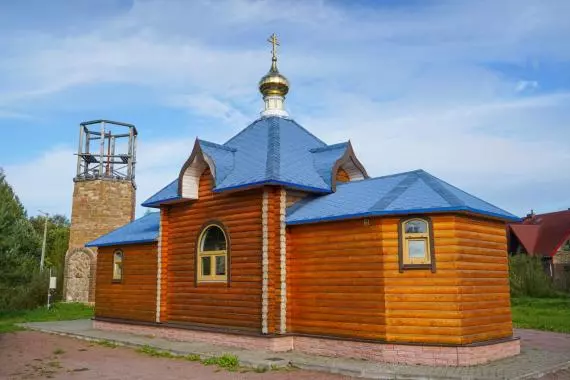 Престольный праздник в Стрельне