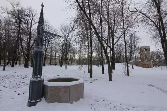 Готический колодец после реставрации