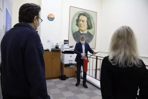 Пожарная безопасность во Львовском дворце