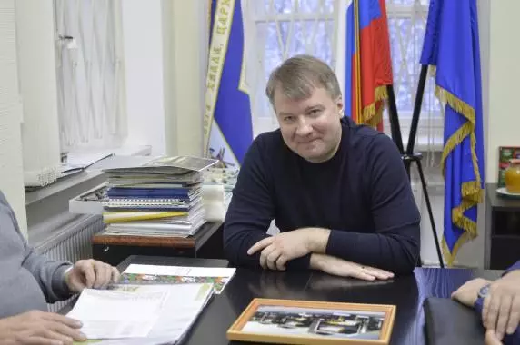 Тетердинко на встрече со стрельнинцами