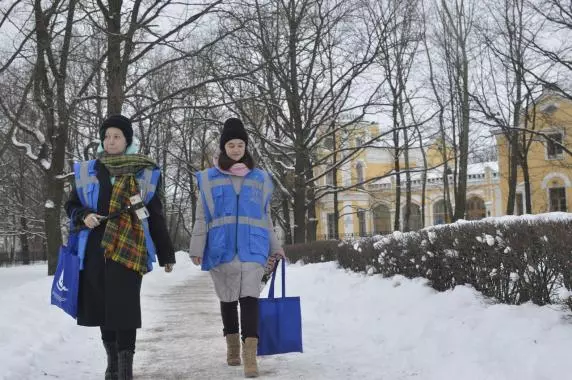 Стрельнинцы поздравляют с Новым годом