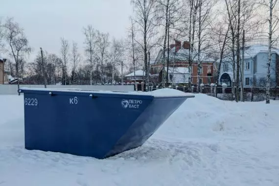 Установка контейнеров в частном секторе