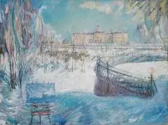 Стрельна. Константиновский дворец. Автор: В.А. Петров-Гринев