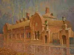 Орловские конюшни. Автор: В.М. Левченко