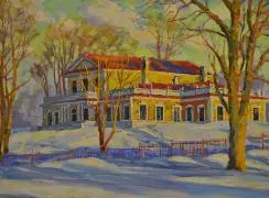 Дворец Петра Первого в Стрельне. Автор: В.И. Слепухин