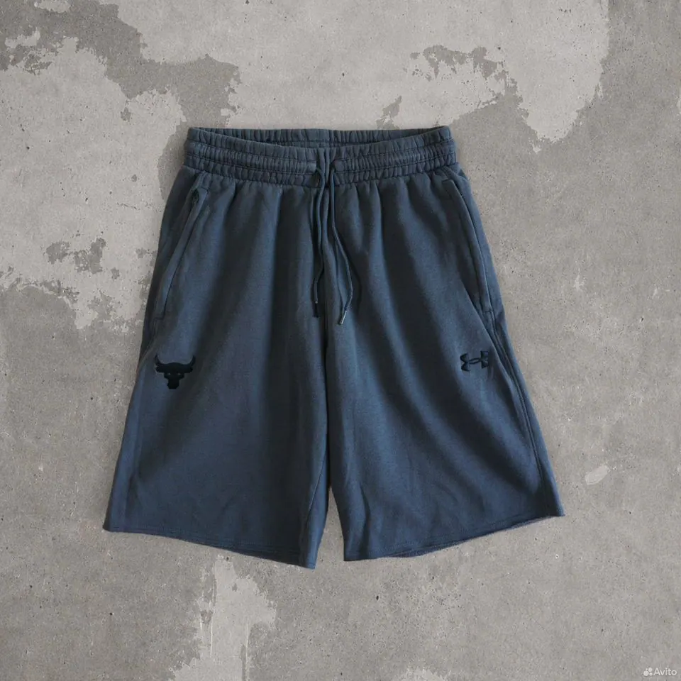 Шорты Under Armour серые хлопковые