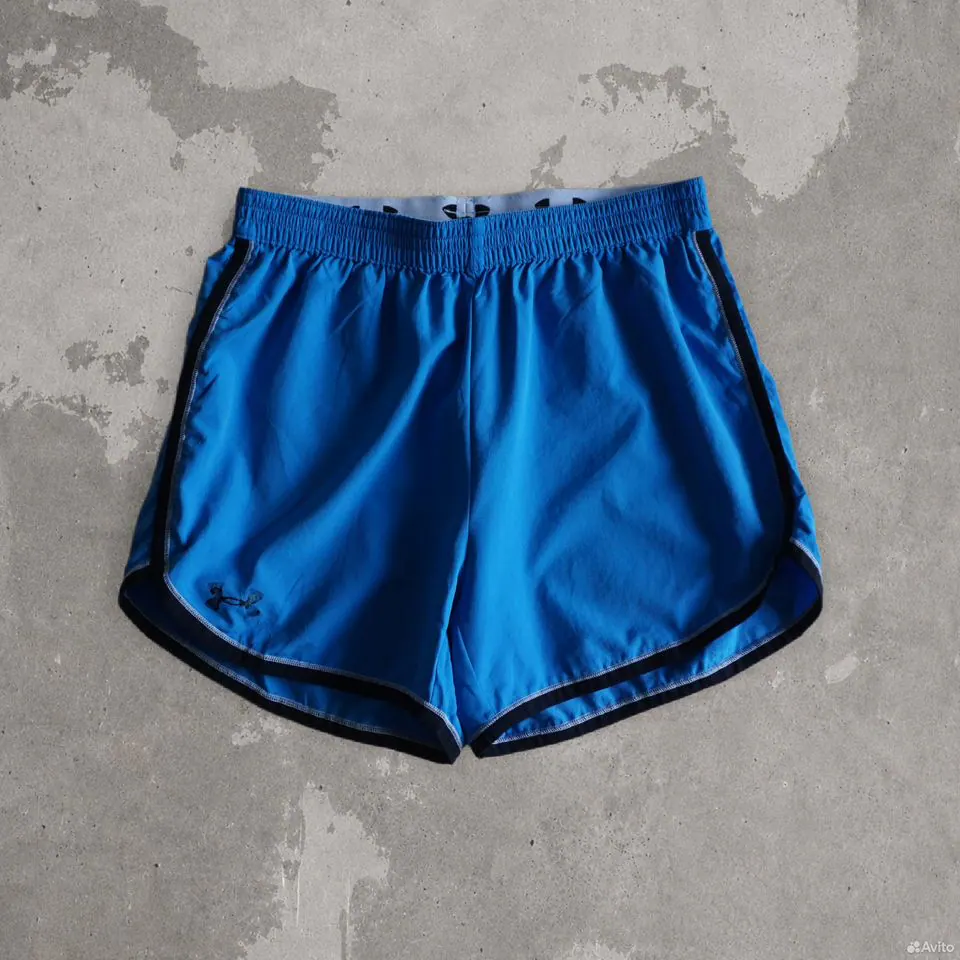 Шорты Under Armour синие беговые