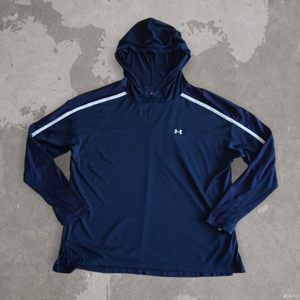 Лонгслив Under Armour HeatGear темно-синий