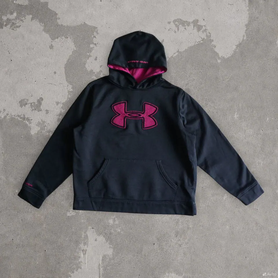Худи Under Armour Storm темно-серое логотипом
