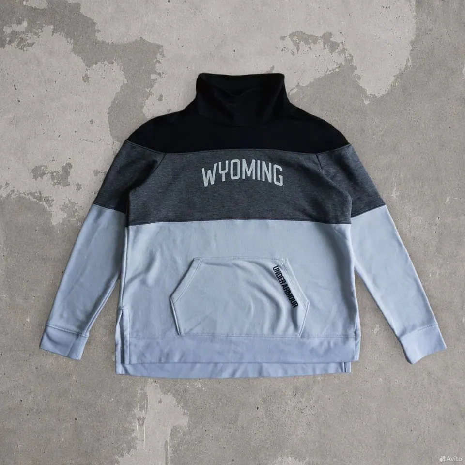 Худи Under Armour ColdGear Wyoming черно-белое