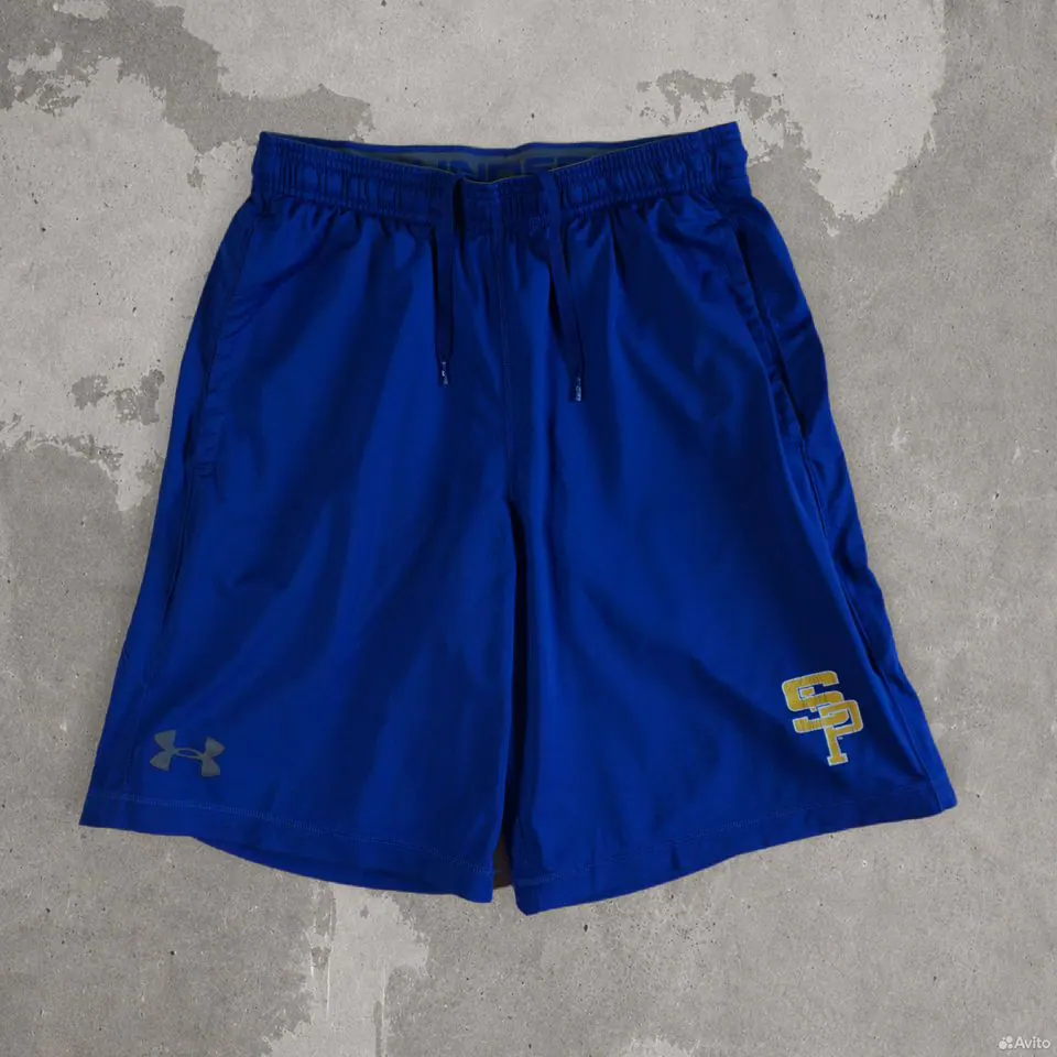 Шорты Under Armour синие спортивные
