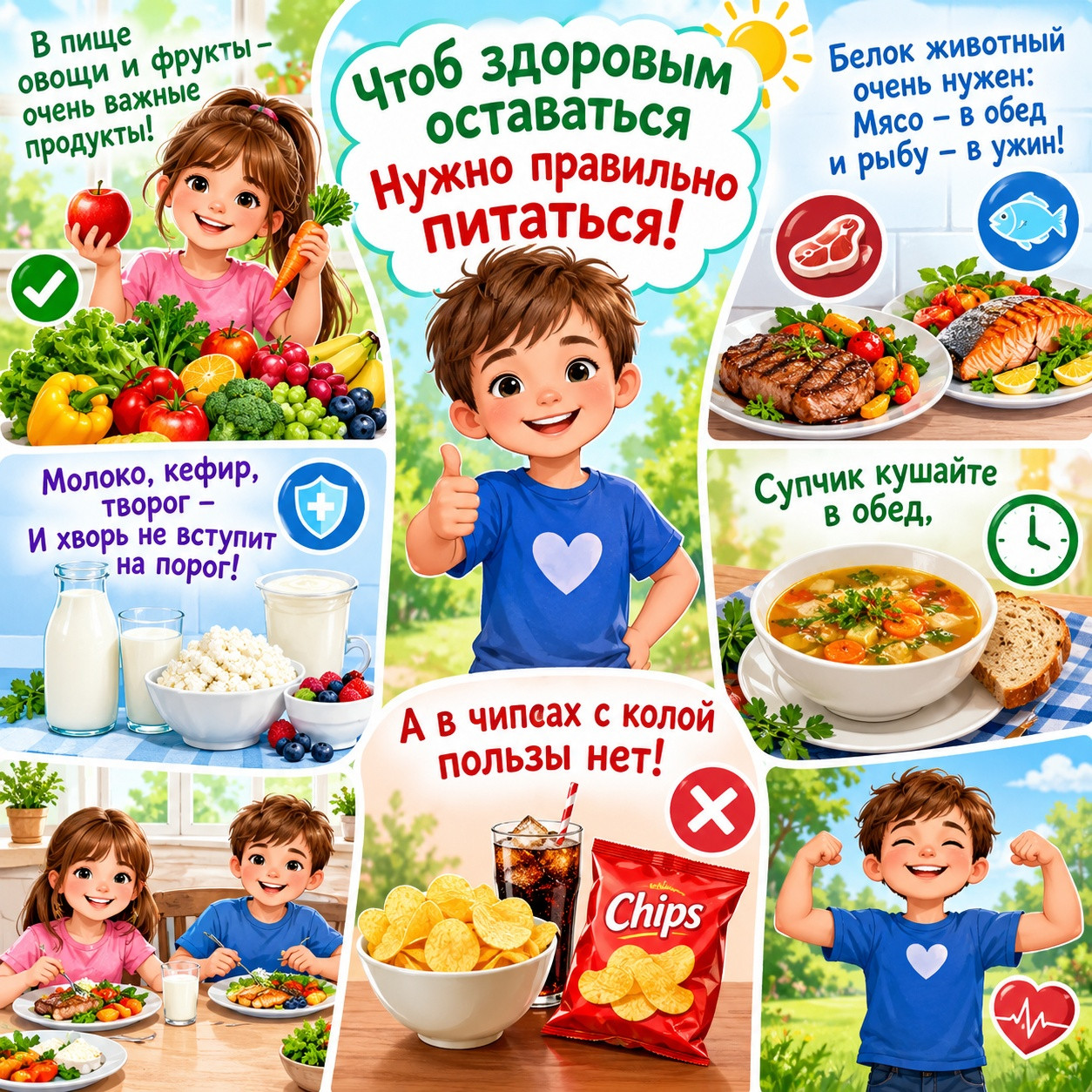 Чтоб здоровым оставаться