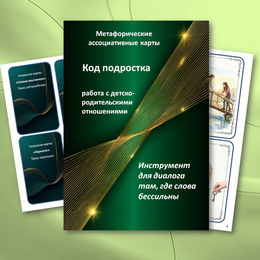 Колода МАК "Код подростка" (работа с детско-родительскими отношениями)