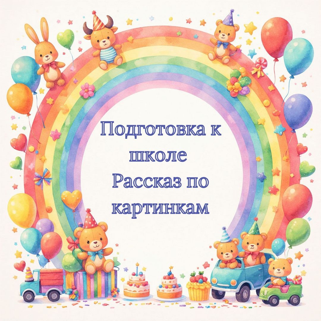 «Подготовка к школе. Рассказ по картинкам» (5–7 лет)