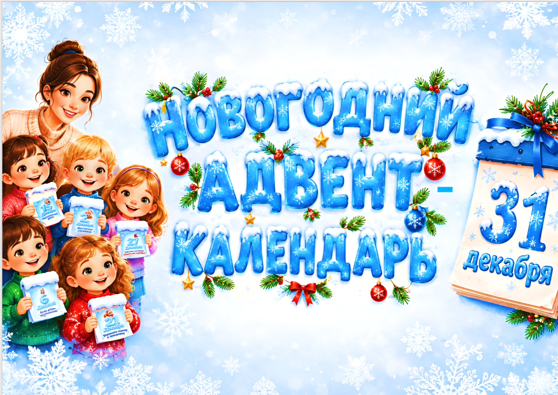 Новогодний адвент-календарь