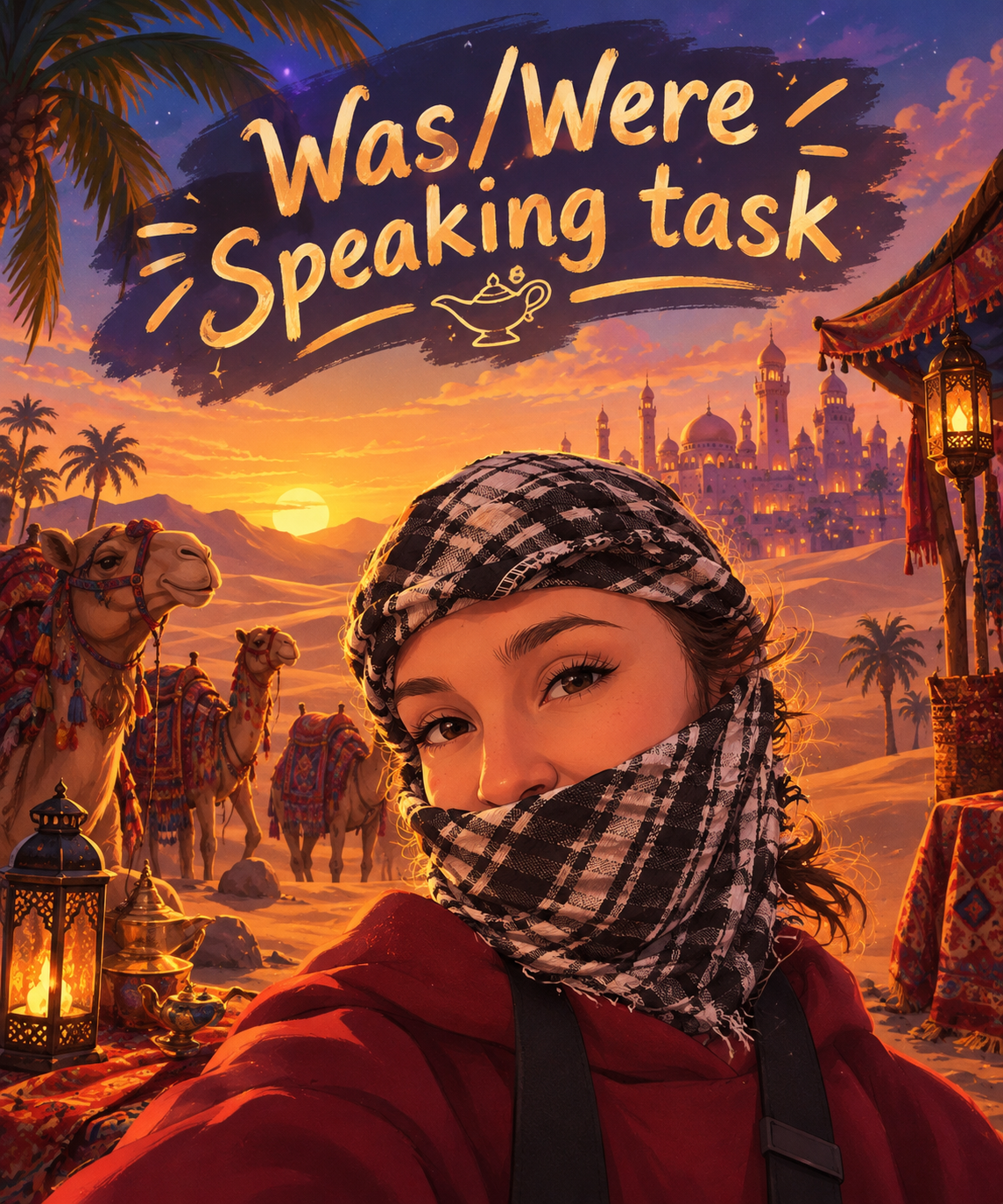 Арабская ночь с was-were(speaking task)