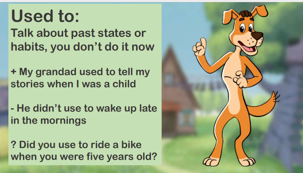 Used to