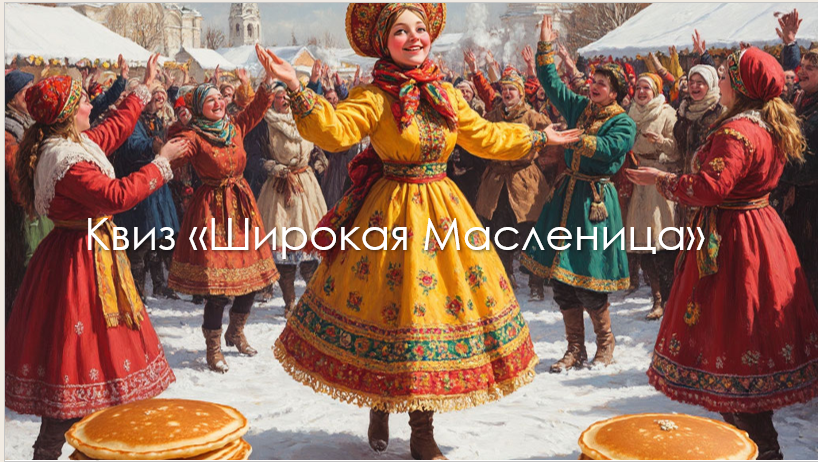 Квиз - игра  «Широкая Масленица»