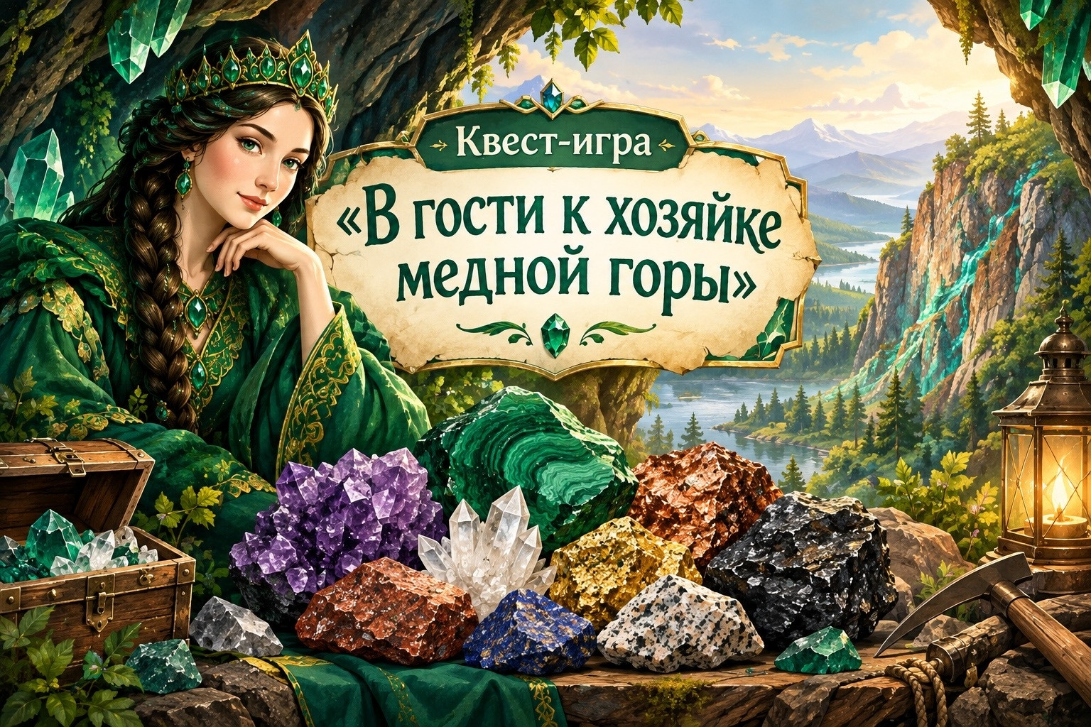 Квест-игра "В гости к Хозяйке медной горы"